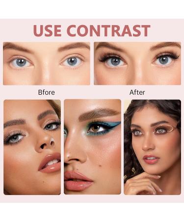 Landrain Magnetic Eyelashes Without Eyeliner Reusable Magnetic Eyelashes No Glue or Liner - Buy Online on SooperMarket.com