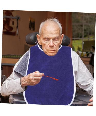 Apron Bibs Adult Eating Bib Household Clothing Protector Bib for Adults for Eating Food Eating Bib Adult Bib Dinner Bib Elder Eat Bib Polyester Neutral1149 - Buy Online on SooperMarket.com
