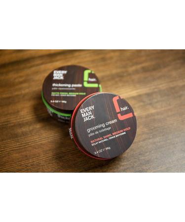 Every Man Jack Hair Styling Cream | Casual Hold, Naturally Derived, Cruelty-Free | 3.4 oz - Buy Online on SooperMarket.com