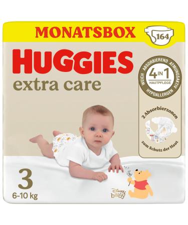 Huggies Baby Diapers Extra Care with Disney Design Size 3 144 Diapers (2x72)