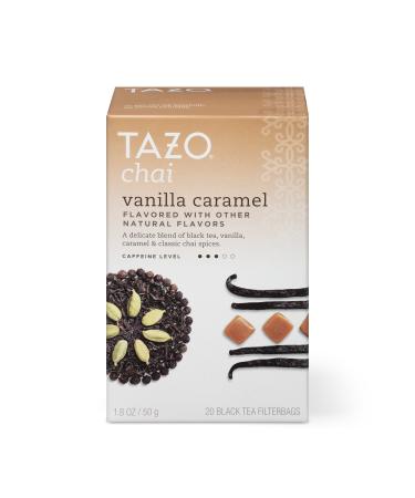 Tazo Chai Tea Vanilla Caramel -- 20 Tea Bags