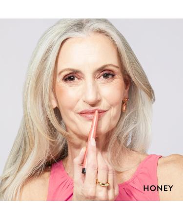 LAURA GELLER NEW YORK Kajal Longwear Matte Lip Color - Transfer Proof Nourishing Formula with Sharpener | Honey - International Shipping Available - Buy Online on SooperMarket.com