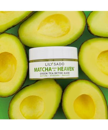 Organic Green Tea Matcha & Avocado Face Mask - Anti-Aging Vegan Facial Treatment - Buy Online on SooperMarket.com