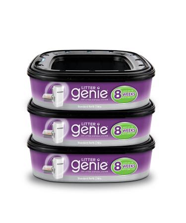 Litter Genie Standard Cat Litter Disposal System Refills- 3pk