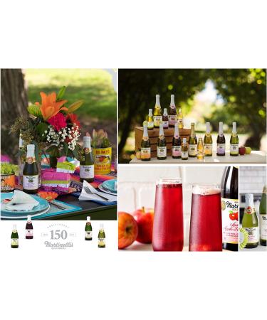 Martinelli's Sparkling Red Grape Juice 8.4 oz. - Pack of 12 Bottles | Non-Alcoholic Beverage - Buy Online on SooperMarket.com