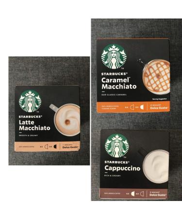 Nescafe Dolce Gusto Starbucks Cappuccino x 3 Boxes (36 Capsules)