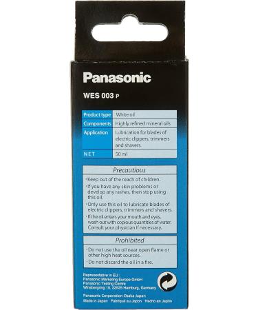 Buy Panasonic Shaving Head Oil for Hair Clippers - 50ml | International Shipping Available - Buy Online on SooperMarket.com
