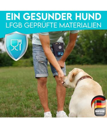 Dog is K nig Training Treat Feed Bag for Dogs | Compact Functional Quick Rewards + Feces Bag Dispenser & Training Book - International Shipping Available - Buy Online on SooperMarket.com