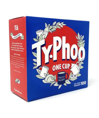 6 TY-PHOO ONE Cup 100 Tea Bags