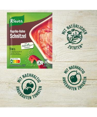 Buy KNORR FISS WORD MISS Paprika-Rahm Schnitzel Mix - 43g | Authentic Schnitzel Dish with Natural Ingredients | International Shipping Available - Buy Online on SooperMarket.com
