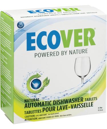 Ecover Auto Dishwasher Tabs - 17.6 Oz | Eco-Friendly Cleaning for International Shipping - Buy Online on SooperMarket.com