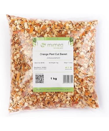 Orange Peel Sweet Cut from Mimea - Great for Cooking Baking Distilling and More 1kg - Buy Online on SooperMarket.com