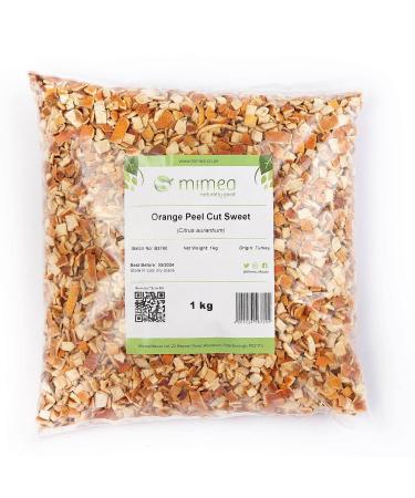 Orange Peel Sweet Cut from Mimea - Great for Cooking Baking Distilling and More 1kg