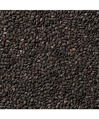 6 oz Spiced Black Sesame Seeds - Whole Raw Sesame Seeds for Toasting, Baking, Cooking, Garnishing - Buy Online on SooperMarket.com