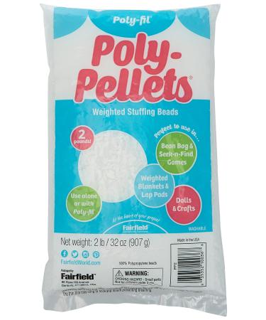 Fairfield PP2 Poly-Pellets Weighted Stuffing Beads Multicolor