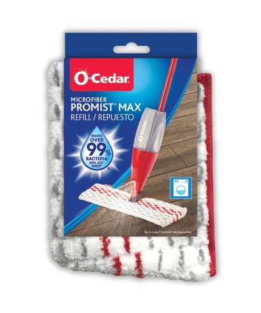 O-Cedar ProMist MAX Microfiber Refill, 1 Count (Pack of 1), White