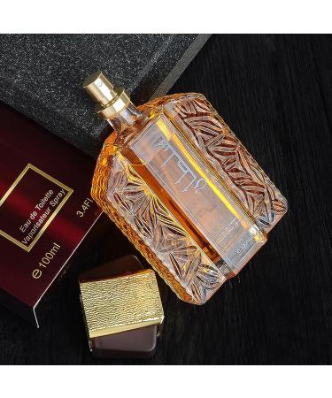 LIZEALUCKY Dubai Perfume for Men Long Lasting Personal Spray Fragrance Sultan Perfume Arabian Cologne Perfume Eau de Toilette Vapurisateur Spray A Seductive Signature Aroma Perfume Oil (Man EDT) - Buy Online on SooperMarket.com