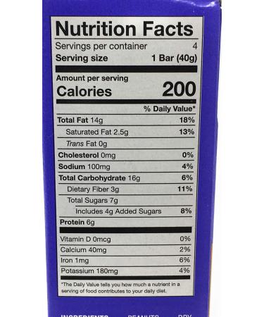 Fody Food Company Peanut Butter Chocolate Quinoa Bars - 4 Count, 5.64 Ounce - Buy Online on SooperMarket.com