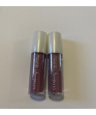 Ulta Beauty Shiny Sheer Lip Gloss   Travel Set of 2   Velvet Mauve