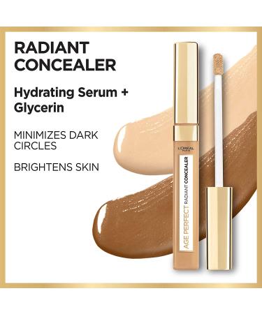 L'Oreal Paris Age Perfect Radiant Concealer Ivory 200 with Hydrating Serum - Buy Online on SooperMarket.com