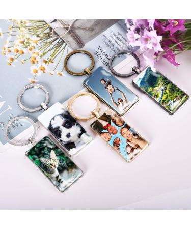 DROLE 30Pcs Pendant Trays Kit | Rectangle Bezels with Glass Cabochon | Jewelry Making Supplies - Buy Online on SooperMarket.com