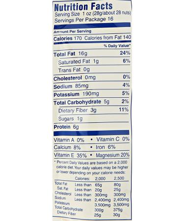 Blue Diamond Almonds Roasted Salted 16oz - Premium Quality Snack Option - Buy Online on SooperMarket.com