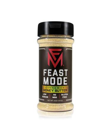 NEW! Cinnamon Honey Butter - Feast Mode Flavors - Low Sodium , No MSG , Gluten Free , All Natural , Meal Prep Seasoning , Honey , Oatmeal topper , Sweet , Breakfast