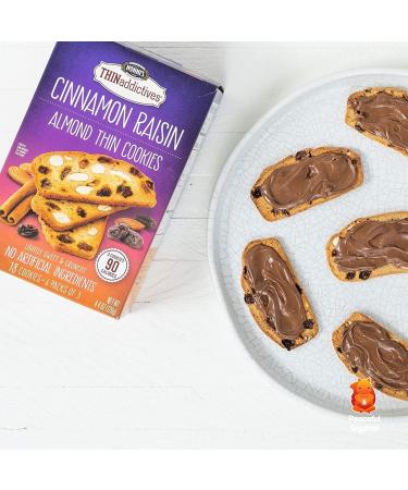 Nonni's THINaddictives Almond Thin Cookies Variety Pack - 6 Flavors, 18 Cookies Per Box, On-The-Go Snack, 100 Calories - 4.4 Oz Each - Buy Online on SooperMarket.com