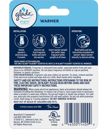 Glade PlugIns Scented Oil Warmer Air Freshener - Pack of 6 - Buy Online on SooperMarket.com