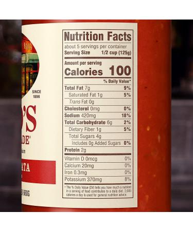 Rao's Homemade Arrabbiata Sauce 24 oz - Spicy Tomato Sauce - Premium Quality, Keto Friendly Pasta Sauce - Buy Online on SooperMarket.com