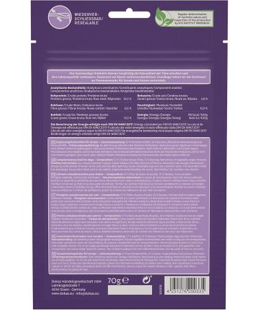 DOKAS Grain-Free Premium Chicken Breast & Banana Snack - 8x70g Pack | Healthy Dog Treats International Shipping - Buy Online on SooperMarket.com