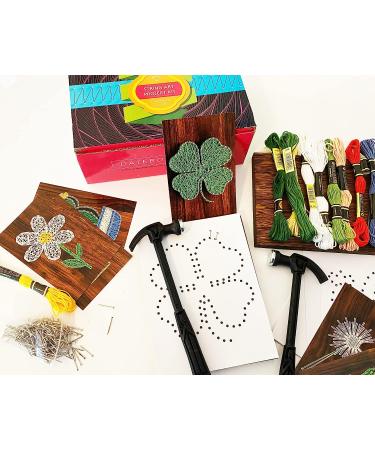 DateBox Club Date Night Box Mini  Couples Gifts  with String Art Activity Couple Games  2 Boards  2 Hammers  Nails  Thread & 6 Patterns  2 Player Games  Date Night Ideas  Mindfulness Activities - Buy Online on SooperMarket.com
