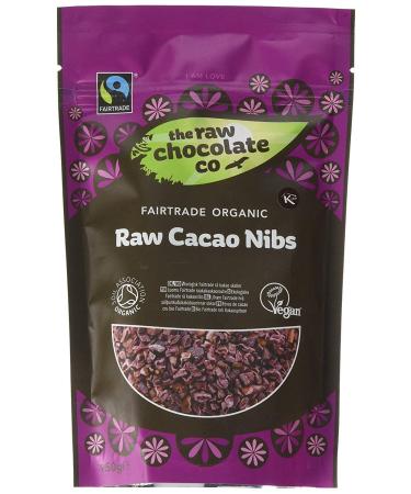 The Raw Chocolate Company Organic Cacao Nibs 150 Grams