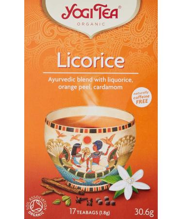 Yogi Tea - Licorice Egyptian Spice | 17 Bag - Buy Online on SooperMarket.com