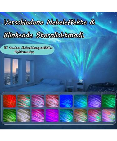 Nachlicht Kinder: Starry Sky Projector | 16 Modes Northern Lights Galaxy Night Light with Remote & Timer | Perfect Gift for Kids Women & Men - Buy Online on SooperMarket.com