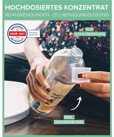 Buy Heldengr n KO Floor Cleaner for Moped Robots | Spring Freshness & Flower Scent | Streak-Free Quick-Drying Wipe | 1L Pack - International Shipping - Buy Online on SooperMarket.com