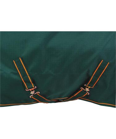 Marengos by Bucas Winter Blanket 1200d - Waterproof & Breathable Irish Turnout 125cm (200g/m ) - Green/Orange - Buy Online on SooperMarket.com