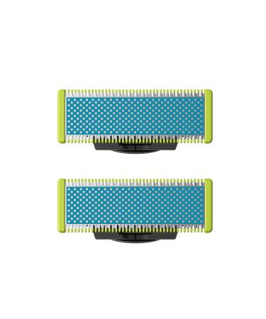Philips Norelco Genuine OneBlade Anti-Friction Replacement Blades, 2 Count, QP225/80 OneBlade Anti-Friction 2pk