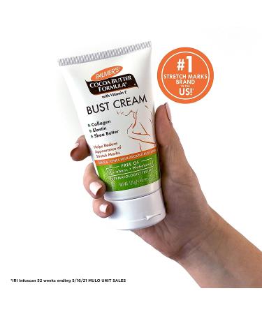 Palmer's Cocoa Butter Bust Firming Massage Cream | 4.41oz (125g) | Vitamin E Enriched | Pack of 1 - Buy Online on SooperMarket.com