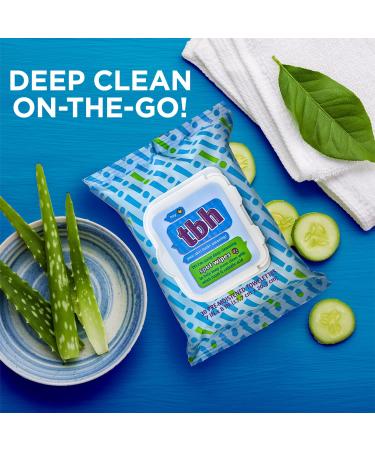 TBH Kids Spot Foam Face Cleaning Wipes for Sensitive Skin - Gentle Cleanser for Acne Prone Kids, Preteens, Teens - Sulfate & Paraben Free - Buy Online on SooperMarket.com
