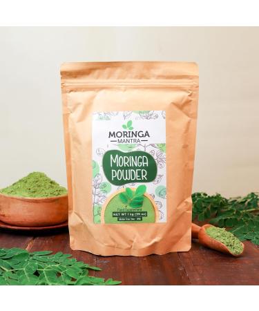 Moringa Mantra Moringa Leaf Powder 1 kg Naturally Grown Powdered Moringa Leaves Tested for Heavy Metals 1 kg (Pack of 1) - Buy Online on SooperMarket.com