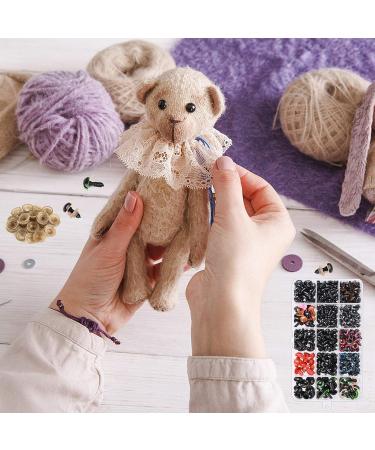 792PCS Colorful Safety Eyes and Noses for Amigurumi Crafts - Multicolored Assortment - Buy Online on SooperMarket.com