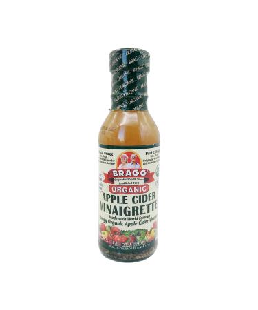 Bragg Organic Apple Cider Vinaigrette, 12 Ounce Apple Cider Vinegar 12 Fl Oz (Pack of 1)