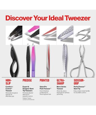 Revlon Comfort and Control Tweezer - Easy-to-Use Eyebrow Tool | Wide Grip | 1 count - Buy Online on SooperMarket.com