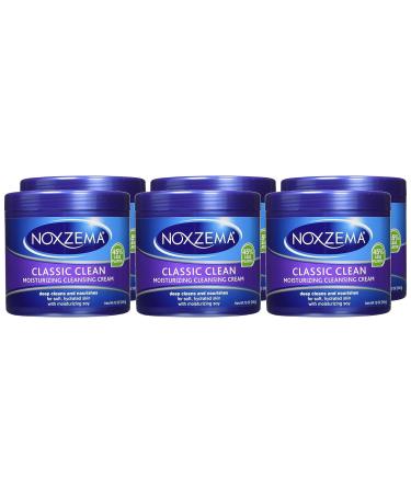 Noxzema Moisturizing Cleansing Cream 12oz (Pack of 6) - Gentle Facial Cleanser - Buy Online on SooperMarket.com