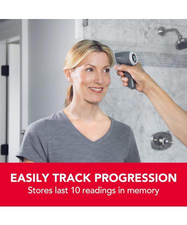 Sunbeam Touchless Digital Infrared Forehead Thermometer Body and Object Modes Instant and Accurate for Adults and Kids Audio Fever Warning Recalls Last 10 Readings Body + Object - Buy Online on SooperMarket.com