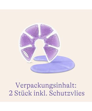 Lansinoh 3-in-1 Thermal Coolers & Heat Pillows for Chest - Milk Pump Compatible - 2 Pack with Protective Fleece | International Shipping Available - Buy Online on SooperMarket.com