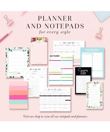 Bliss Collections To Do List Notepad - Productive AF Magnetic Weekly & Daily Planner for Organizing Grocery Lists Appointments & Reminders | 4.5x7.5 (50 Sheets) - International Shipping Available - Buy Online on SooperMarket.com