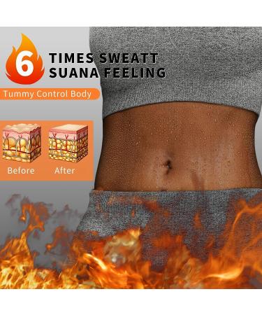Huiming Sauna Suit Waist Trimmer for Women - Lower Belly Fat Plus Size Large-X-Large - Buy Online on SooperMarket.com
