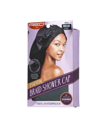 Red by Kiss Essential Super Large Waterproof Braid Shower Cap - Reusable & Elastic Band - Buy Online on SooperMarket.com